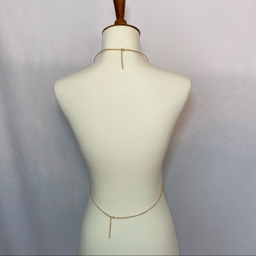 Punk Boho Bikini Waist Chain Body Harness Necklace - Picture 10 of 15